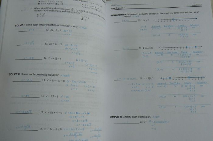 Abeka algebra 2 quiz 24