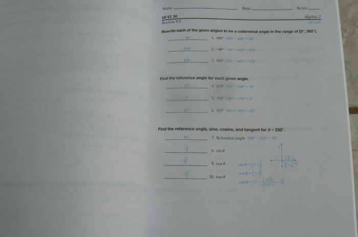 Abeka algebra 2 quiz 24