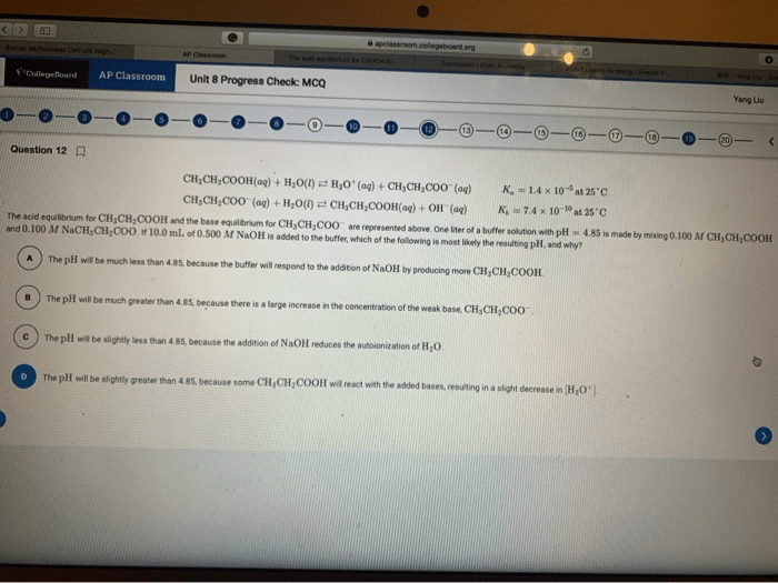 Unit 7 progress check mcq part b