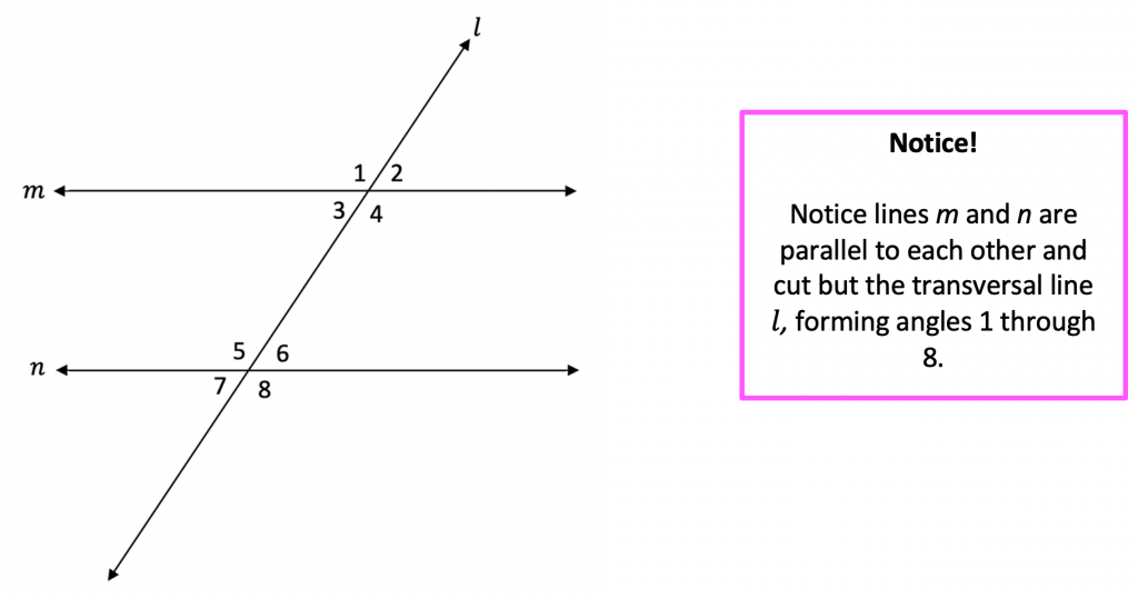 Quiz 3 1 parallel lines transversals and angles