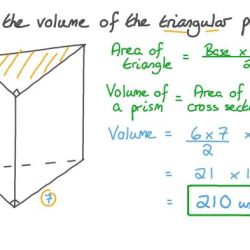 Volume prism triangular worksheet find problem 1848 solution onlinemath4all